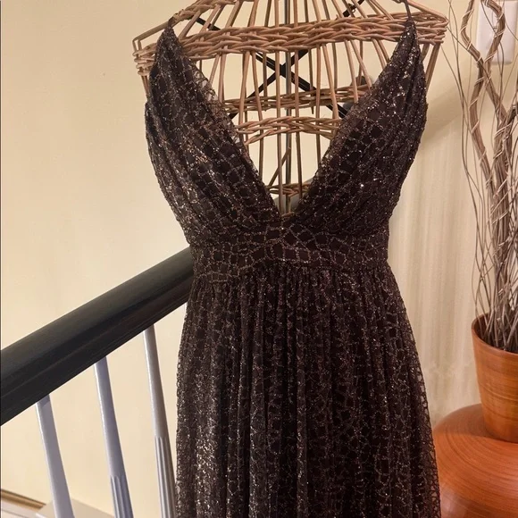 Showpo NWT a lady Godiva Bronze cocktail dress. Designed in Australia - Picture 2 of 8